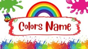 Learn Colors Name, Colors Name in English