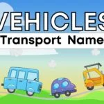 Transport Names, Means Of Transport For Children