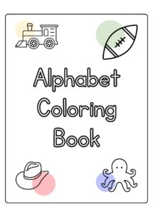 Alphabet Coloring WorkSheet