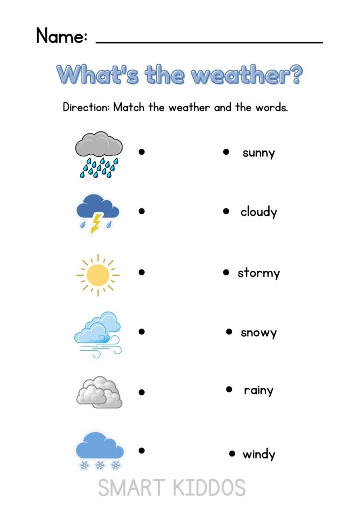 weather names for kids