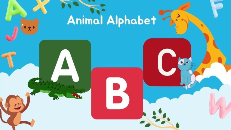 A TO Z Animal Alphabet | ABCD Rhymes – Smart Kiddos