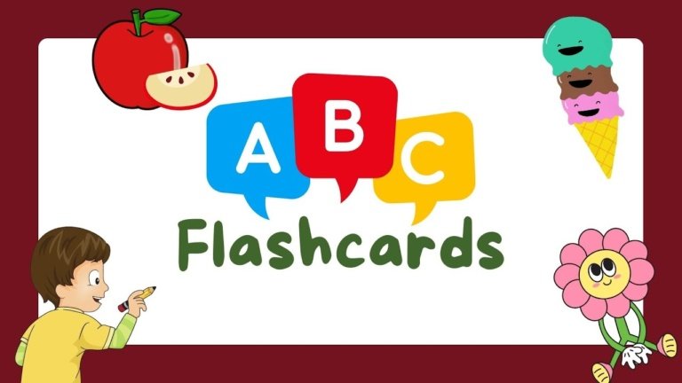 A to Z | Learn ABC Alphabet, Flashcards for Children