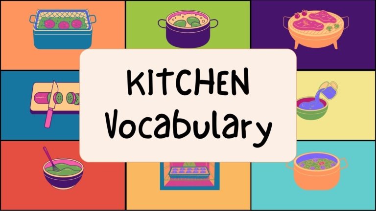 Kitchen Vocabulary