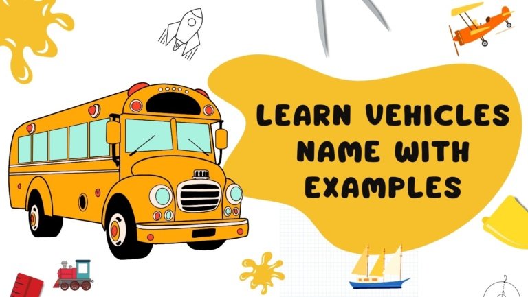 Learn Vehicles Name