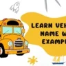 Learn Vehicles Name