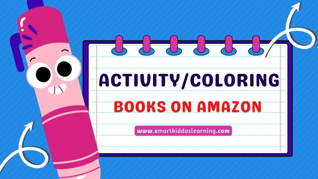 Activity/Coloring Books on Amazon