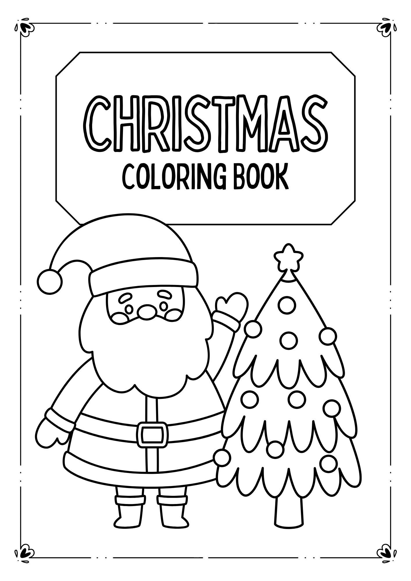 Fun Christmas Coloring Worksheet for Kids: Perfect Holiday Activity!