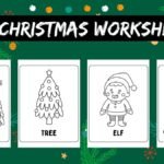 Fun Christmas Holiday Coloring Worksheets for Kids