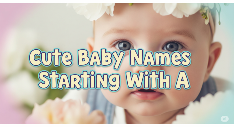 Cute Baby Names Starting With A – Unique & Trending Picks for 2025
