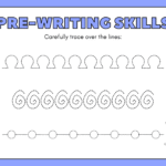 Pre-Writing Skills Tracing Worksheets
