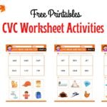CVC Worksheet Activities