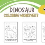 Dinosaur Coloring Worksheets 150x150