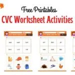 CVC Worksheet Activities
